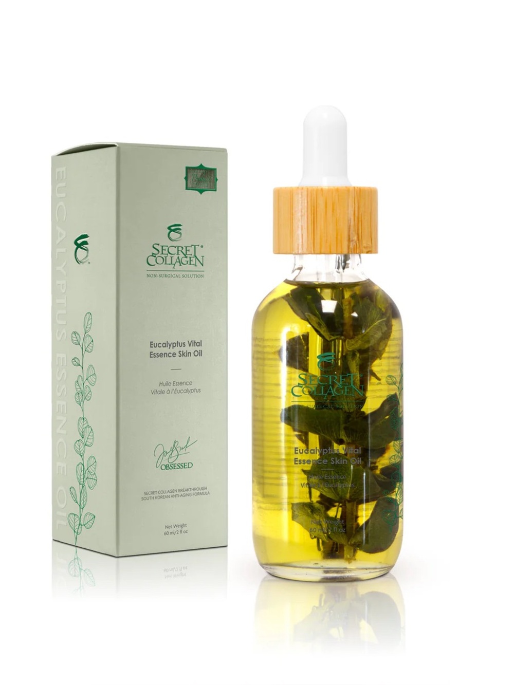 Secret collagen Eucalyptus Vital Essence Skin Oil